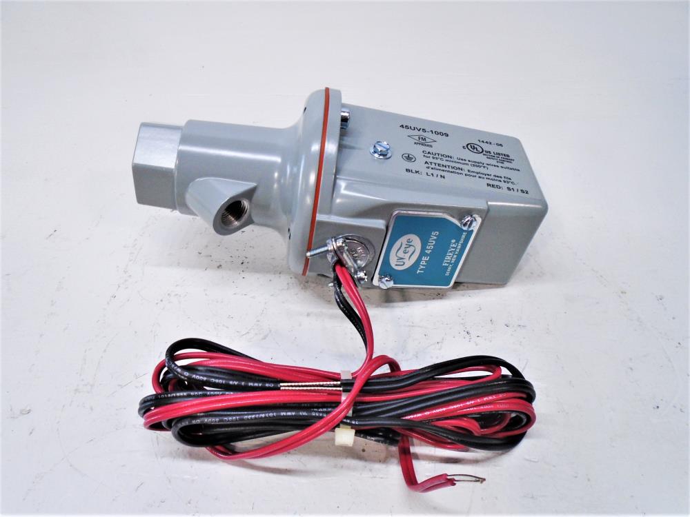 Fireye 45UV5 SelfChecking UV Scanner, Model 1009, 102V 264V